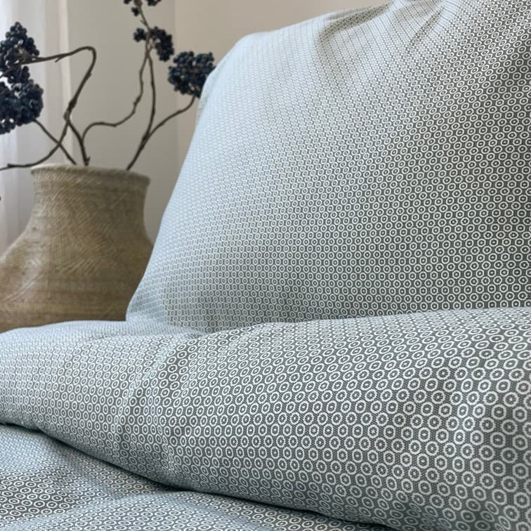 Town Country Kussensloop Indy Armygreen - 60 x 70 cm
