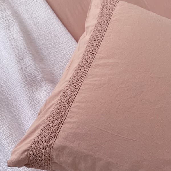 Town Country Kussensloop Maryland Pink - 60 x 70 cm