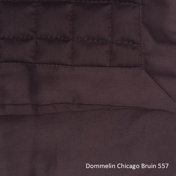 Dommelin Sierkussen Chicago Bruin - 40 x 40 cm