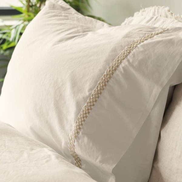 Town Country Kussensloop Oakland Offwhite - 60 x 70 cm